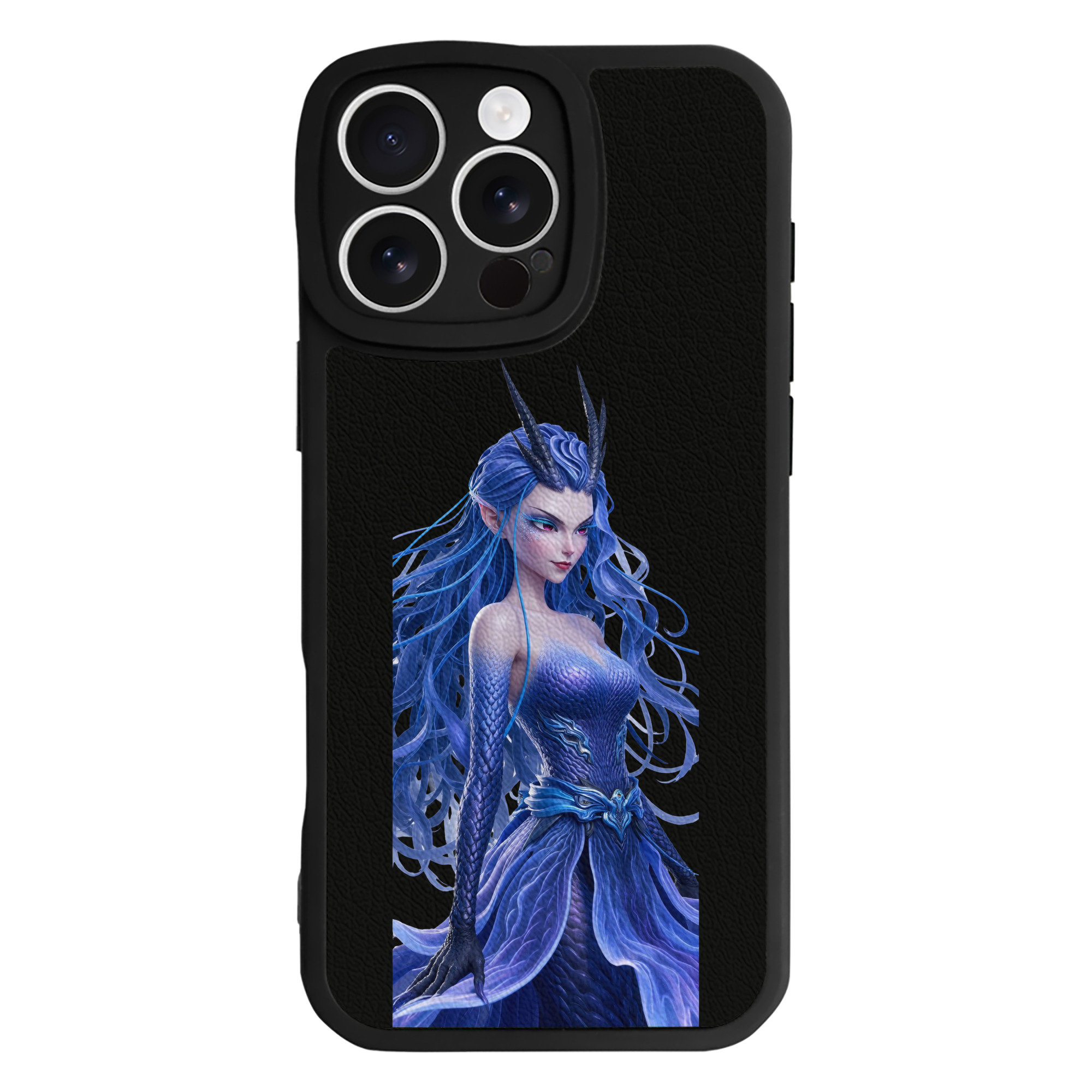 （画像用） Ne Zha 2 ナタ 魔童の大暴れ 【iPhone 16シリーズ対応】シリコンスマホケース（レザー調） 材質：シリコン